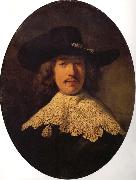 REMBRANDT Harmenszoon van Rijn Young Man With a Moustache china oil painting artist